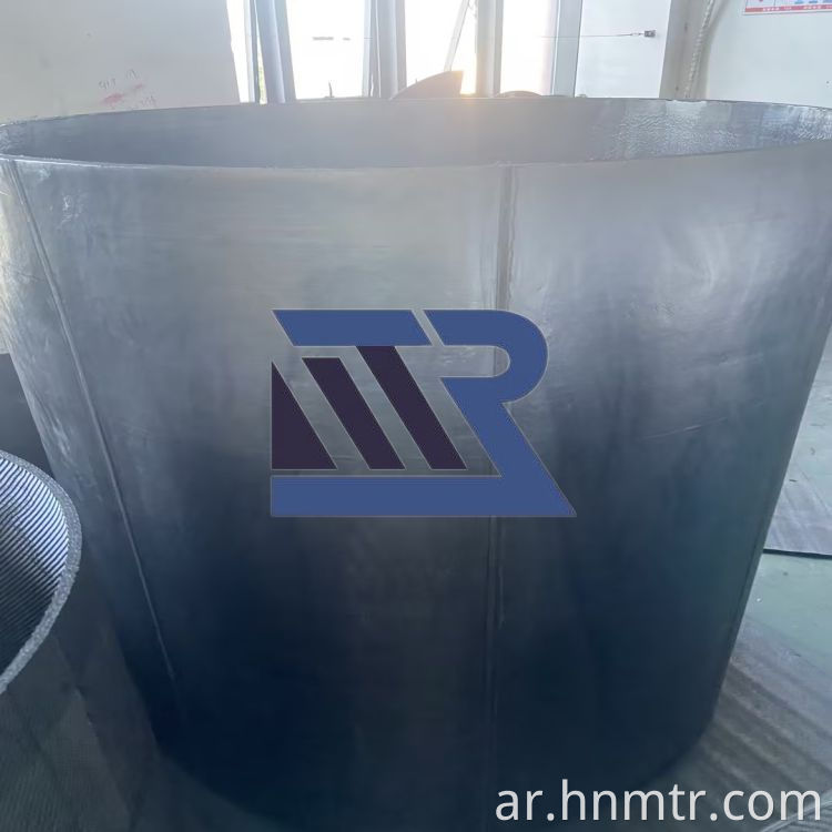 1000mm Long Carbon Fiber Hard Felt Tube